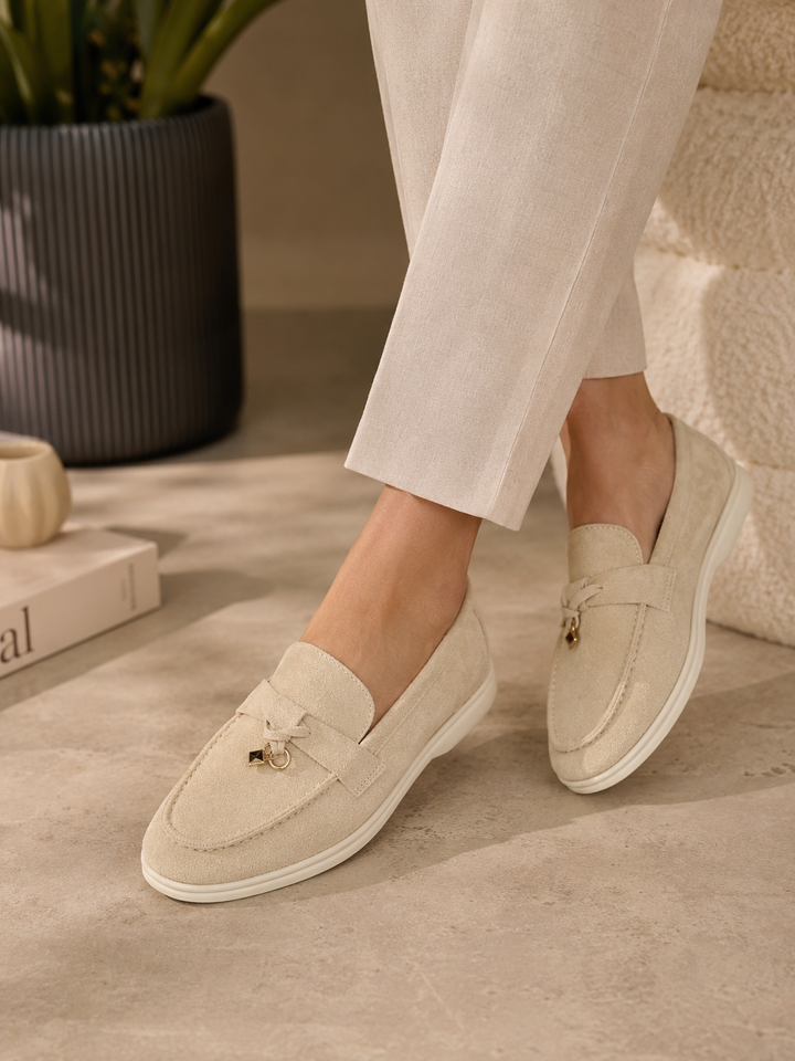 Sienna Luxe Suede Loafers – BS303