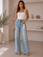 Aurora Wide Leg Jeans HelloMiss HM8202