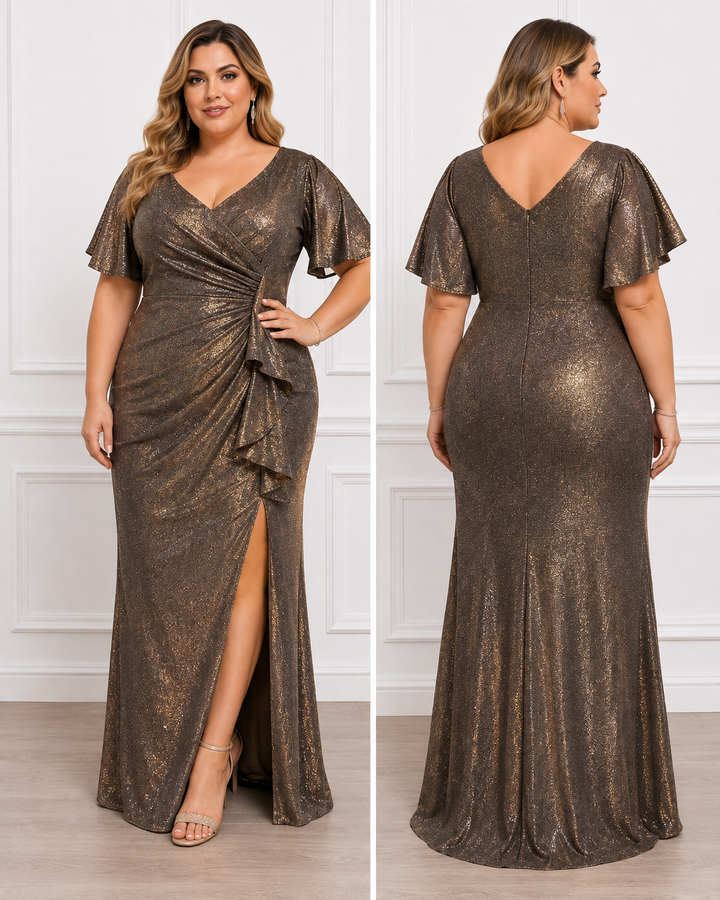 Aurora Royale Glitter Gown Queensize R1837