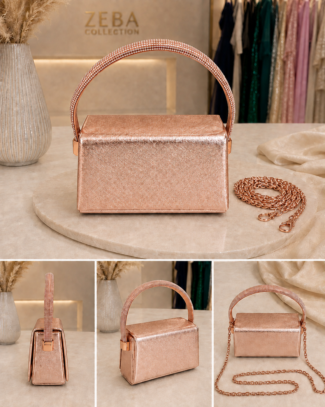 Livia Sparkle Handle Bag HL3502