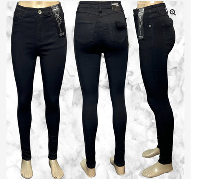 Dames skinny jeans Highwaist Goodies Second skin Queen Size Q628-1