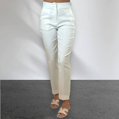 Dames pantalon wit P951