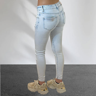 Dames jeans Low Waist Hello Miss HM5199-1